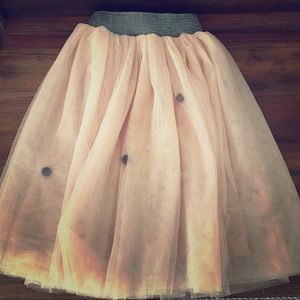 Vierra Rose tulle skirt